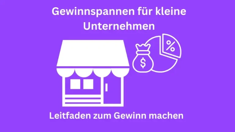 Gewinnmargen für kleine Unternehmen 2025